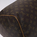LOUIS VUITTON Monogram Keepall 55 Boston Bag M41424 LV Auth MY203-16