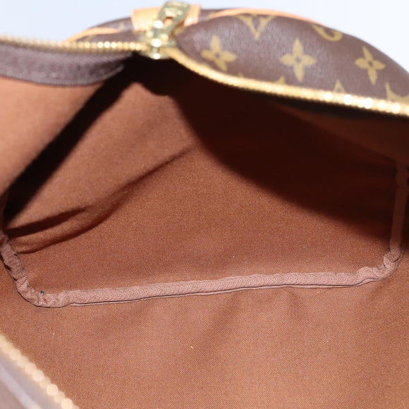 LOUIS VUITTON Monogram Keepall 55 Boston Bag M41424 LV Auth MY203