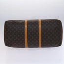 LOUIS VUITTON Monogram Keepall 55 Boston Bag M41424 LV Auth MY203-5