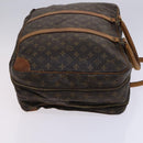 LOUIS VUITTON Monogram Sac 24 Earl Boston Bag M41387 LV Auth MY204-3