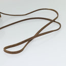 GUCCI GG Supreme Web Sherry Line Shoulder Bag PVC Beige 156 02 066 Auth MY221-7