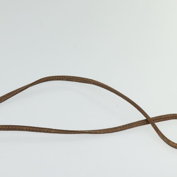 GUCCI GG Supreme Web Sherry Line Shoulder Bag PVC Beige 156 02 066 Auth MY221