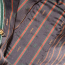 LOEWE Velazquez Shoulder Bag Leather Blue Gold Auth MY227-12