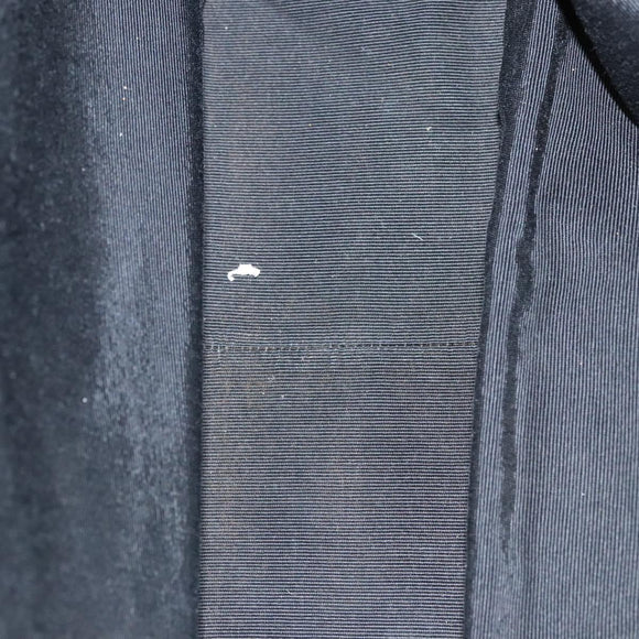 CHANEL Matelasse Chain Tote Bag Canvas Black Gold CC Auth MY229