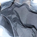 CHANEL Matelasse Chain Tote Bag Canvas Black Gold CC Auth MY229-17