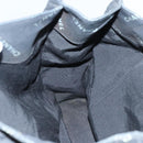 CHANEL Matelasse Chain Tote Bag Canvas Black Gold CC Auth MY229-18