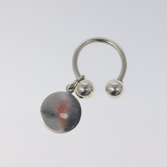 TIFFANY&Co. Key Ring Ag925 Silver Auth MY237