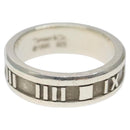 TIFFANY&Co. Atlas Ring Ag925 Silver Auth MY238-1