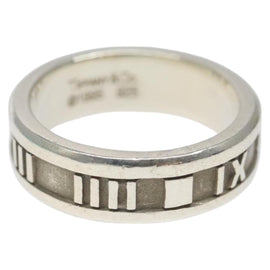 TIFFANY&Co. Atlas Ring Ag925 Silver Auth MY238