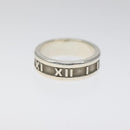 TIFFANY&Co. Atlas Ring Ag925 Silver Auth MY238-3