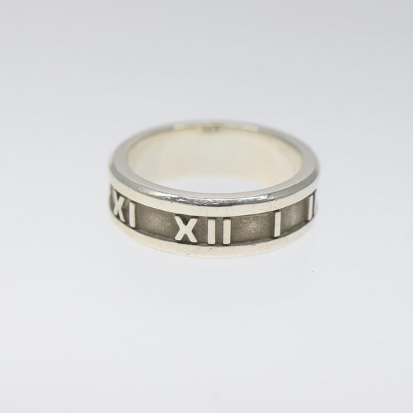 TIFFANY&Co. Atlas Ring Ag925 Silver Auth MY238