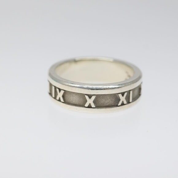 TIFFANY&Co. Atlas Ring Ag925 Silver Auth MY238