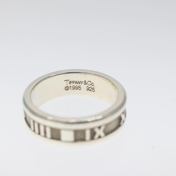 TIFFANY&Co. Atlas Ring Ag925 Silver Auth MY238