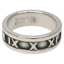TIFFANY&Co. Atlas Ring Ag925 Silver Auth MY239-1
