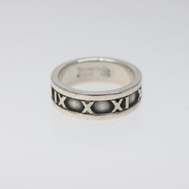 TIFFANY&Co. Atlas Ring Ag925 Silver Auth MY239 - 0