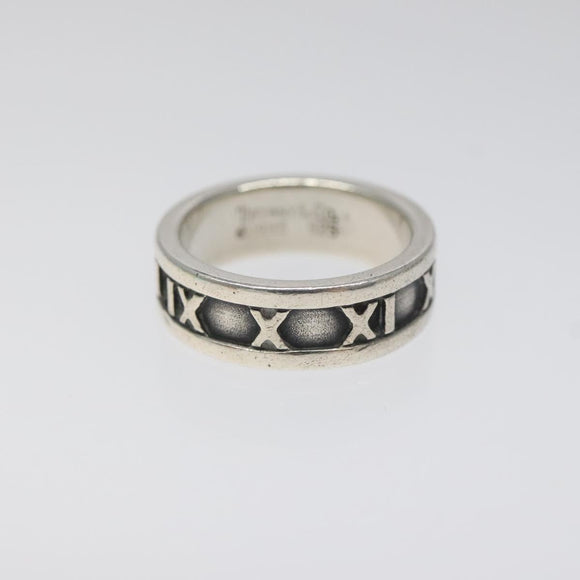 TIFFANY&Co. Atlas Ring Ag925 Silver Auth MY239