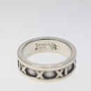 TIFFANY&Co. Atlas Ring Ag925 Silver Auth MY239-6