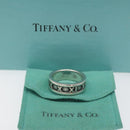 TIFFANY&Co. Atlas Ring Ag925 Silver Auth MY239-7