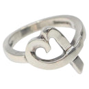TIFFANY&Co. Loving Heart Ring Ag925 Silver Auth MY240-1