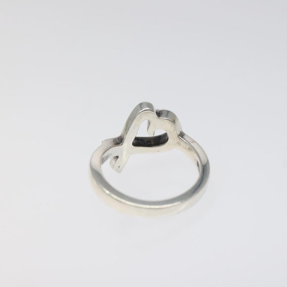 TIFFANY&Co. Loving Heart Ring Ag925 Silver Auth MY240