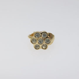 Christian Dior Earring metal Gold Auth MY246 - 0