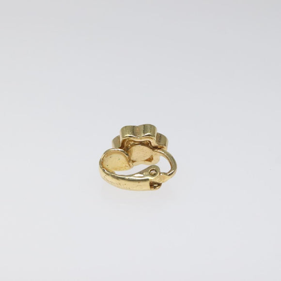 Christian Dior Earring metal Gold Auth MY246