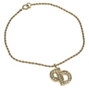 Christian Dior Bracelet metal Gold Auth MY247-1