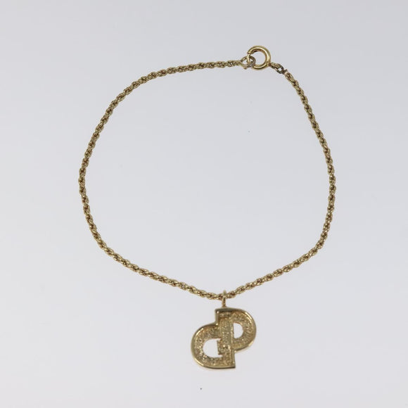 Christian Dior Bracelet metal Gold Auth MY247