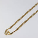 Christian Dior Necklace metal Gold Auth MY248-9