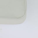 GIVENCHY Shoulder Bag Leather White Gold Auth MY255-16