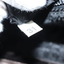 PRADA Hand Bag Velor Dark Brown Auth MY263-21