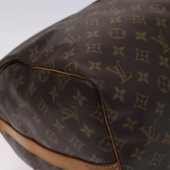LOUIS VUITTON Monogram Keepall Bandouliere 55 Boston Bag M41414 LV Auth MY271