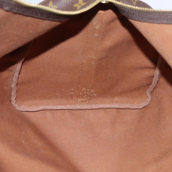 LOUIS VUITTON Monogram Keepall Bandouliere 55 Boston Bag M41414 LV Auth MY271