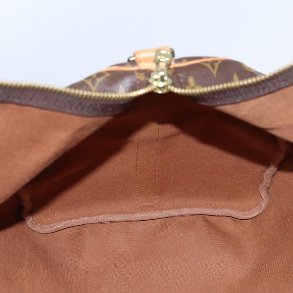 LOUIS VUITTON Monogram Keepall Bandouliere 55 Boston Bag M41414 LV Auth MY271