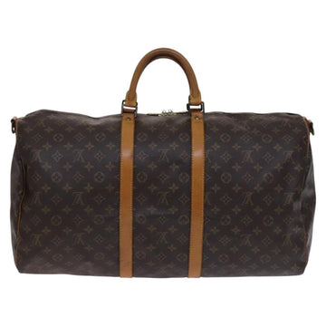 LOUIS VUITTON Monogram Keepall Bandouliere 55 Boston Bag M41414 LV Auth MY271 - 0