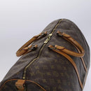 LOUIS VUITTON Monogram Keepall Bandouliere 55 Boston Bag M41414 LV Auth MY271-6