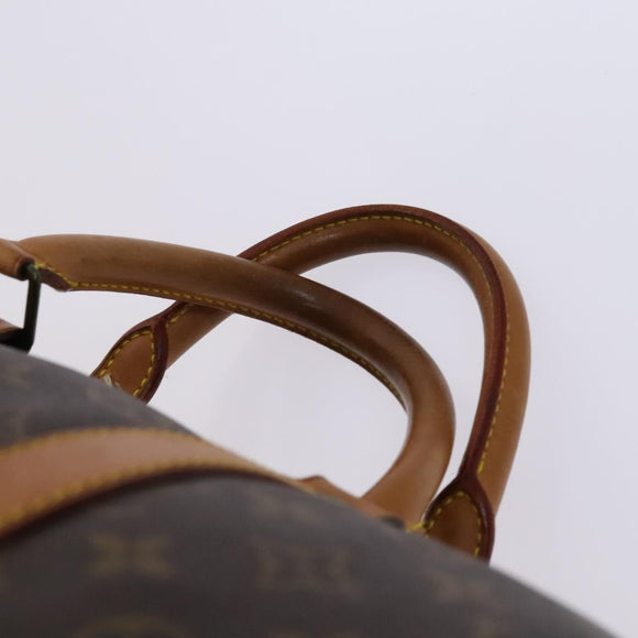 LOUIS VUITTON Monogram Keepall Bandouliere 55 Boston Bag M41414 LV Auth MY271