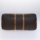 LOUIS VUITTON Monogram Keepall Bandouliere 55 Boston Bag M41414 LV Auth MY271-5