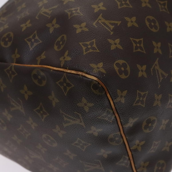 LOUIS VUITTON Monogram Keepall 60 Boston Bag M41422 LV Auth MY273