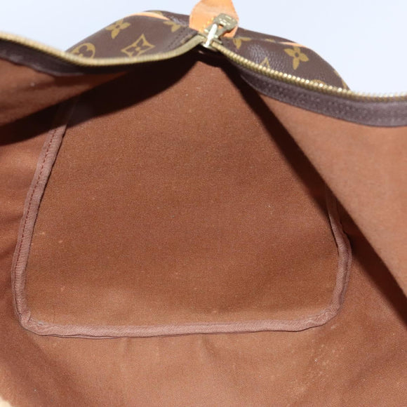 LOUIS VUITTON Monogram Keepall 60 Boston Bag M41422 LV Auth MY273