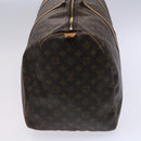 LOUIS VUITTON Monogram Keepall 60 Boston Bag M41422 LV Auth MY273-3