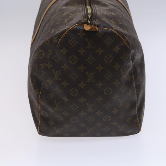 LOUIS VUITTON Monogram Keepall 60 Boston Bag M41422 LV Auth MY273
