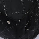 CHANEL New Travel line Boston Bag Nylon 2way Black CC Auth MY277-18