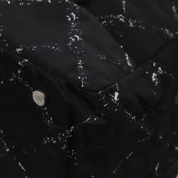 CHANEL New Travel line Boston Bag Nylon 2way Black CC Auth MY277