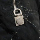 CHANEL New Travel line Boston Bag Nylon 2way Black CC Auth MY277-21