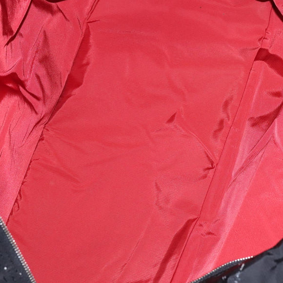 CHANEL New Travel line Boston Bag Nylon 2way Black CC Auth MY277