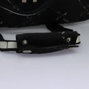 CHANEL New Travel line Boston Bag Nylon 2way Black CC Auth MY277-8