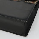 BURBERRY Shoulder Bag Leather Black Auth MY280-10