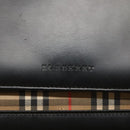 BURBERRY Shoulder Bag Leather Black Auth MY280-14