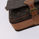 LOUIS VUITTON Monogram Cartouchiere MM Shoulder Bag M51253 LV Auth MY282-15
